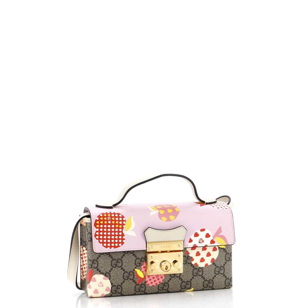 GUCCI Padlock Top Handle Bag Printed GG Coated Ca… - image 2