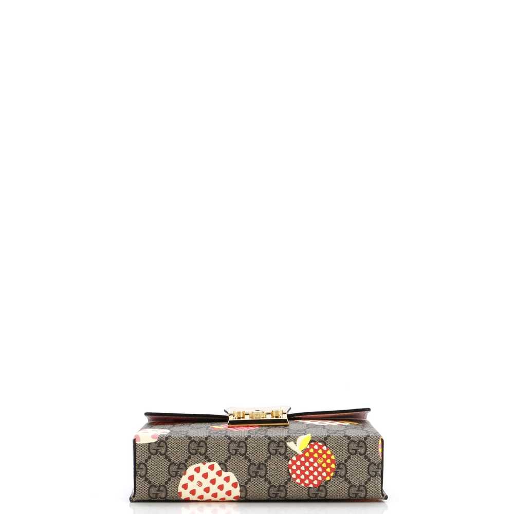 GUCCI Padlock Top Handle Bag Printed GG Coated Ca… - image 4