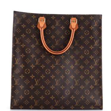 Louis Vuitton Sac Plat Bag Monogram Canvas