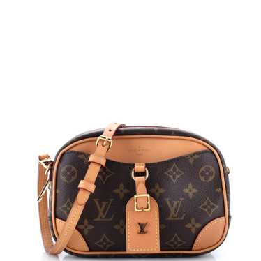 Louis Vuitton Deauville Handbag Monogram Canvas Mi