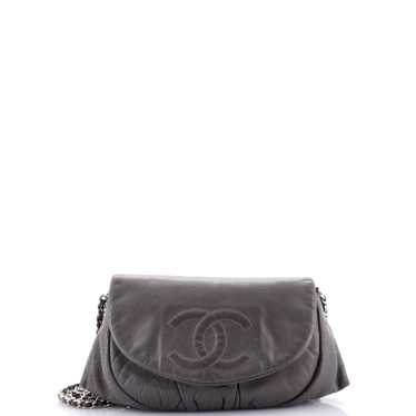 CHANEL Half Moon Wallet on Chain Caviar