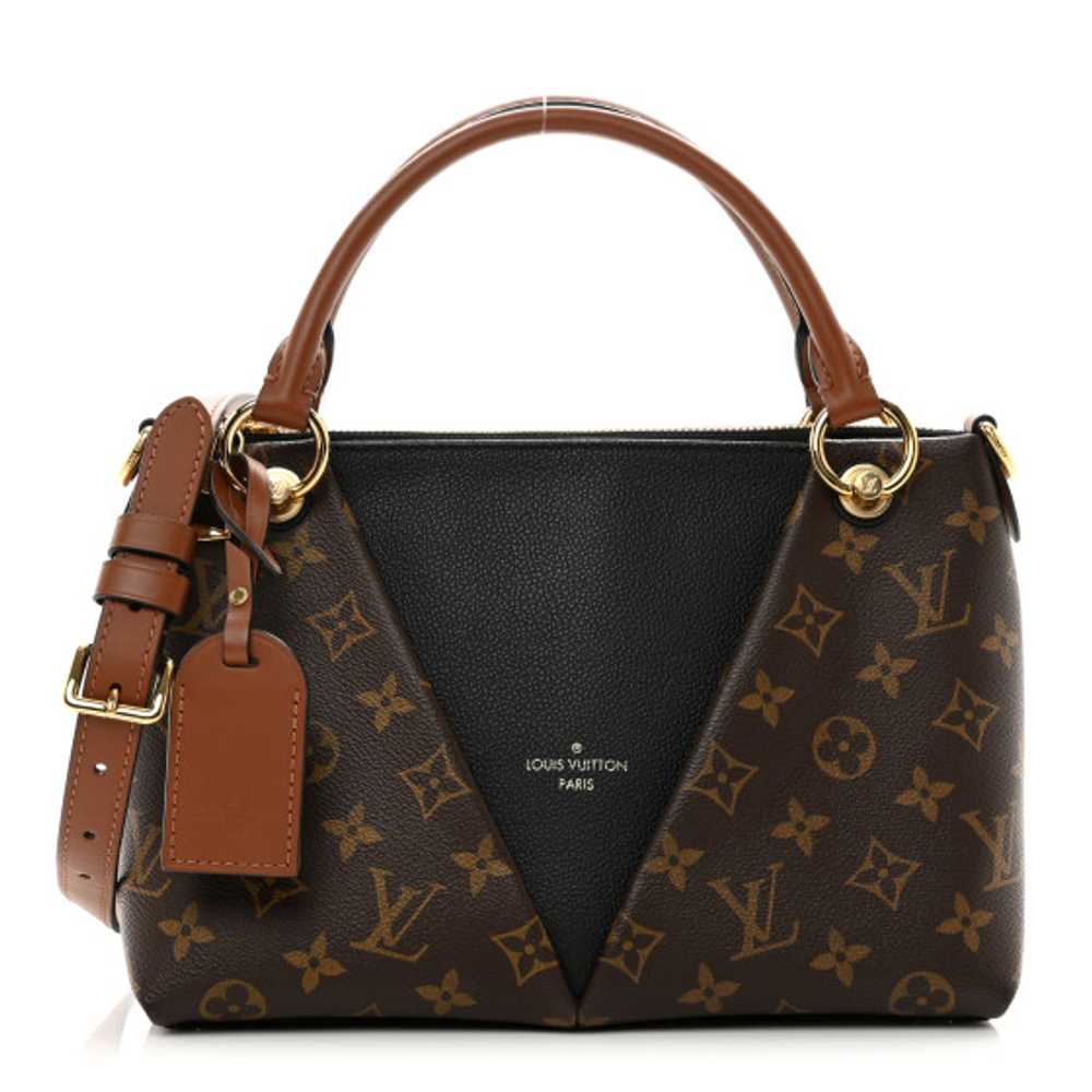 LOUIS VUITTON Monogram V Tote BB Black - image 1