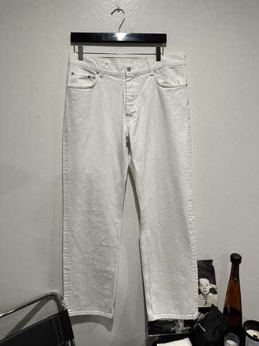 Helmut Lang Vintage White Bootcut Denim Jeans 36