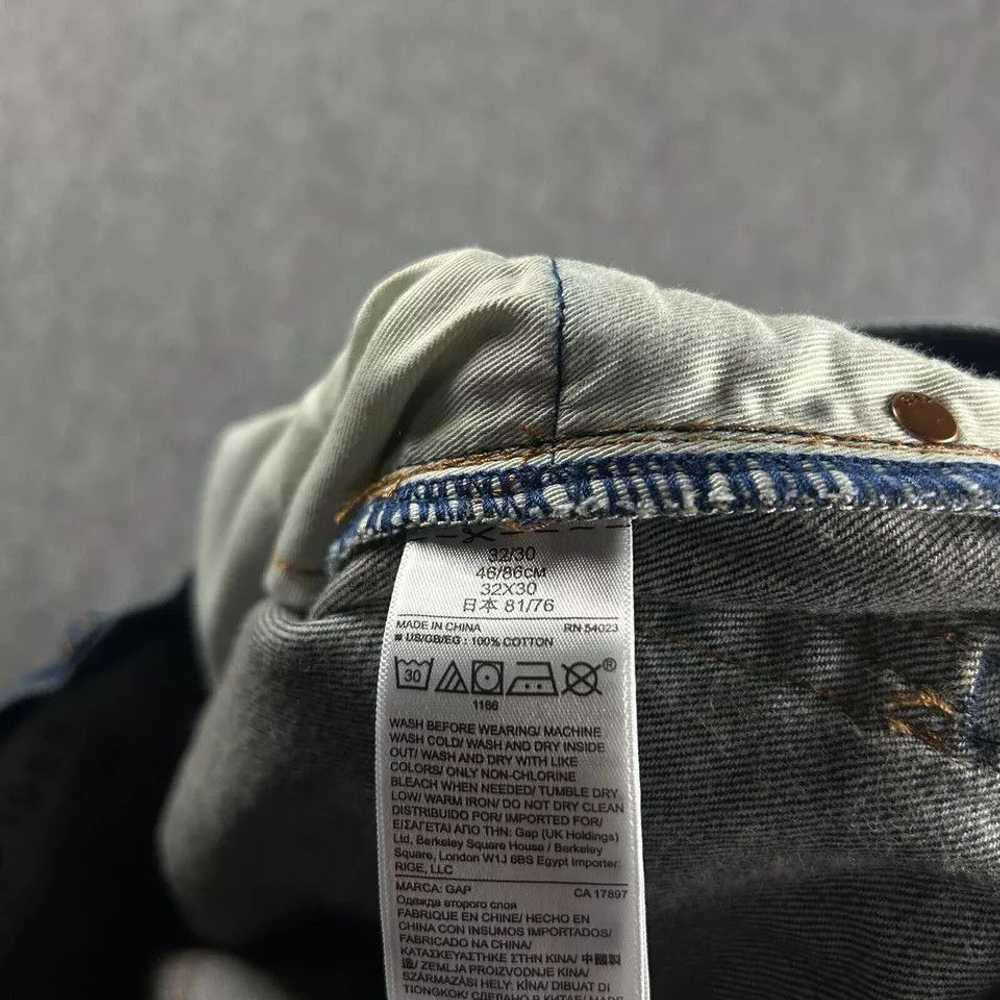 Gap Gap 1969 Jeans Mens 32x30 Standard Denim Medi… - image 7