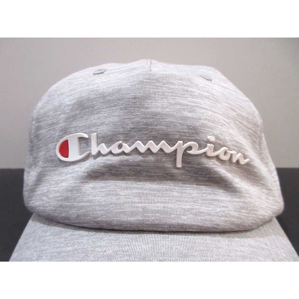 Champion Champion Hat Cap Strap Back Heather Gray… - image 2