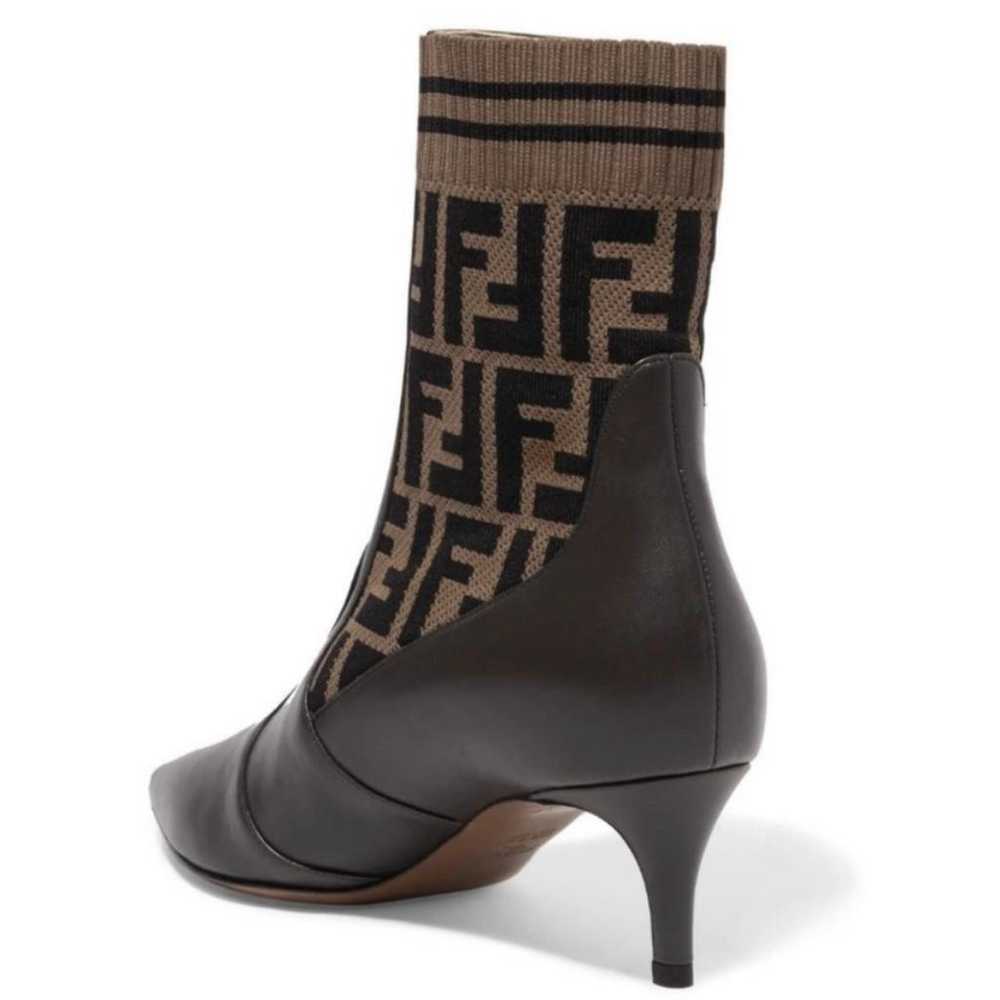 Fendi Leather ankle boots - image 2