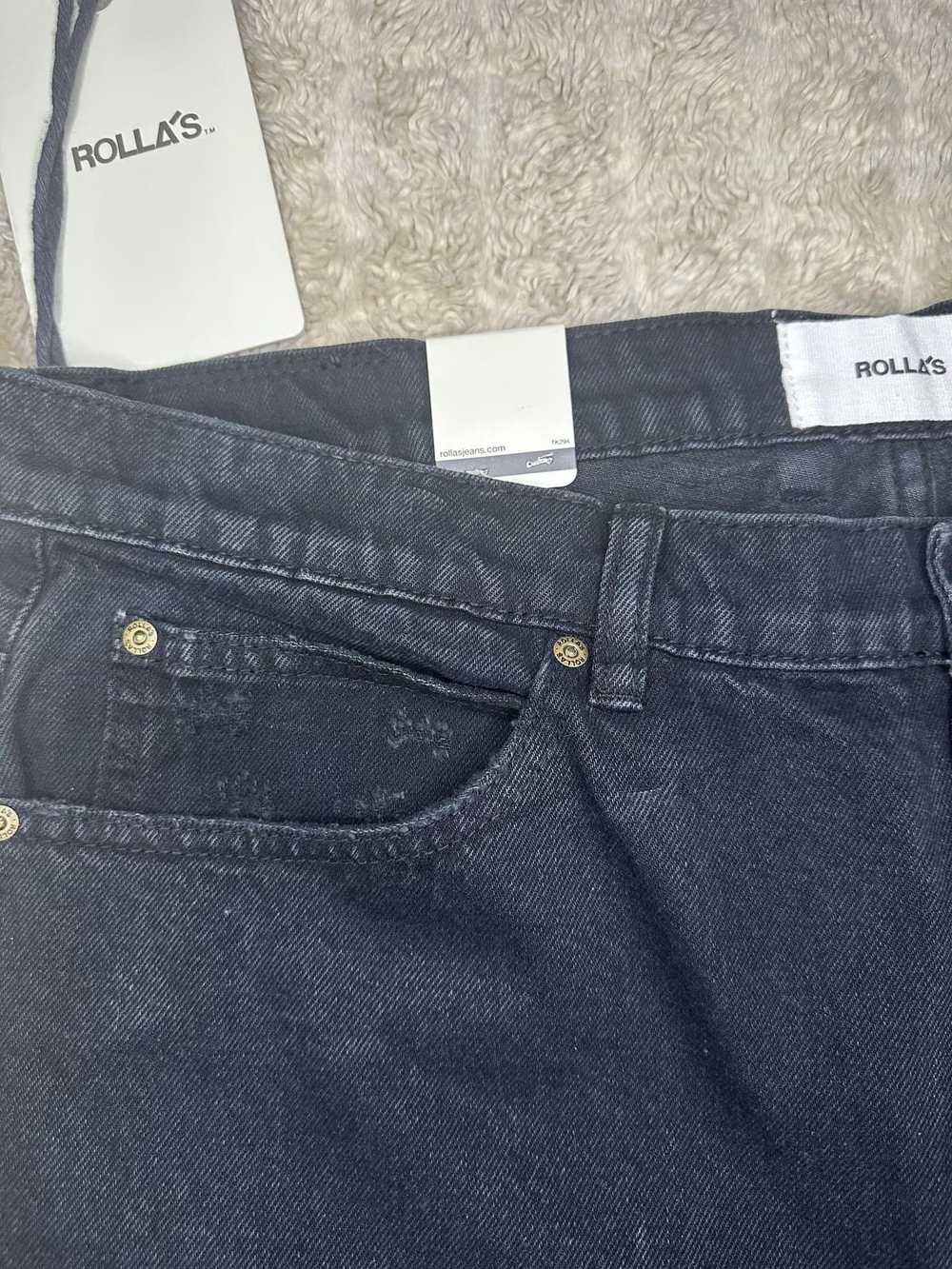 Rollas Rolla's Stubs Slim Short Leg jeans Size 36… - image 5