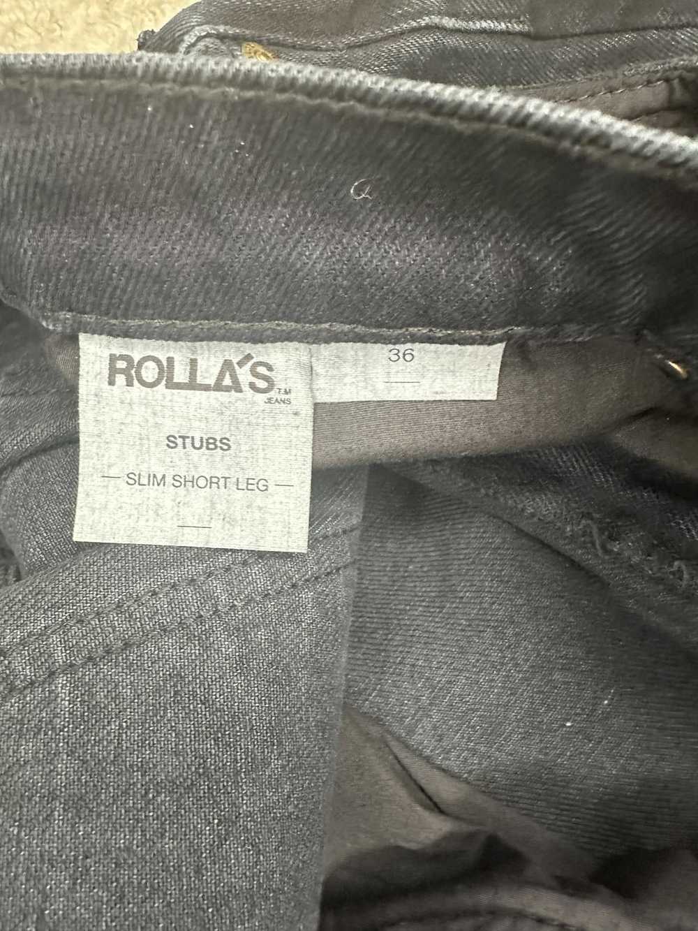 Rollas Rolla's Stubs Slim Short Leg jeans Size 36… - image 6