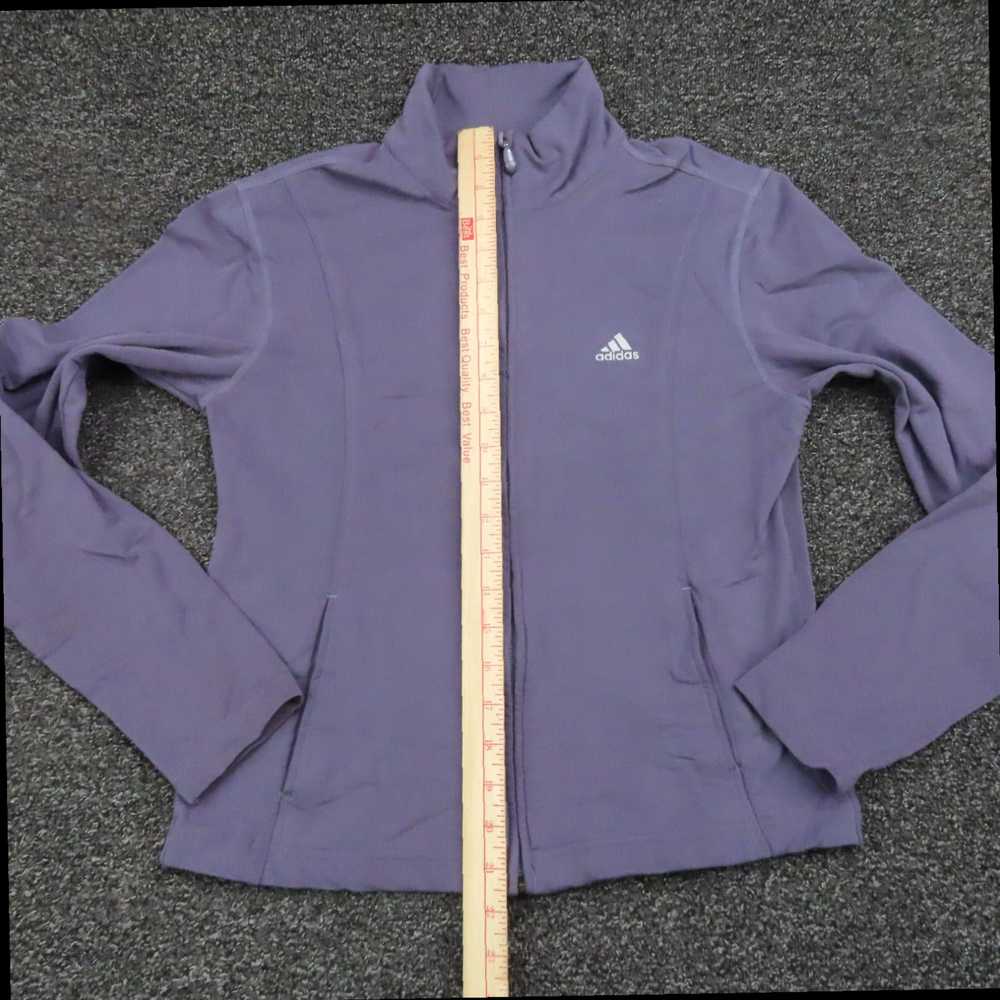 Adidas Womens Purple Stretch Long Sleeve Mock Nec… - image 5