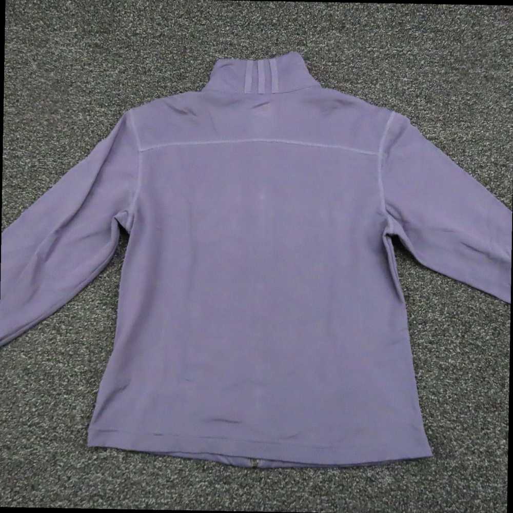 Adidas Womens Purple Stretch Long Sleeve Mock Nec… - image 7