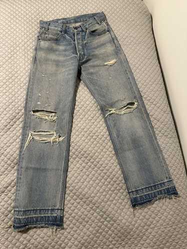 Celine Celine Homme Destroyed Wesley Jeans