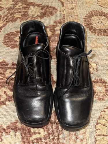 Prada Prada SS 99 Black Calzature Vibram Sole lace