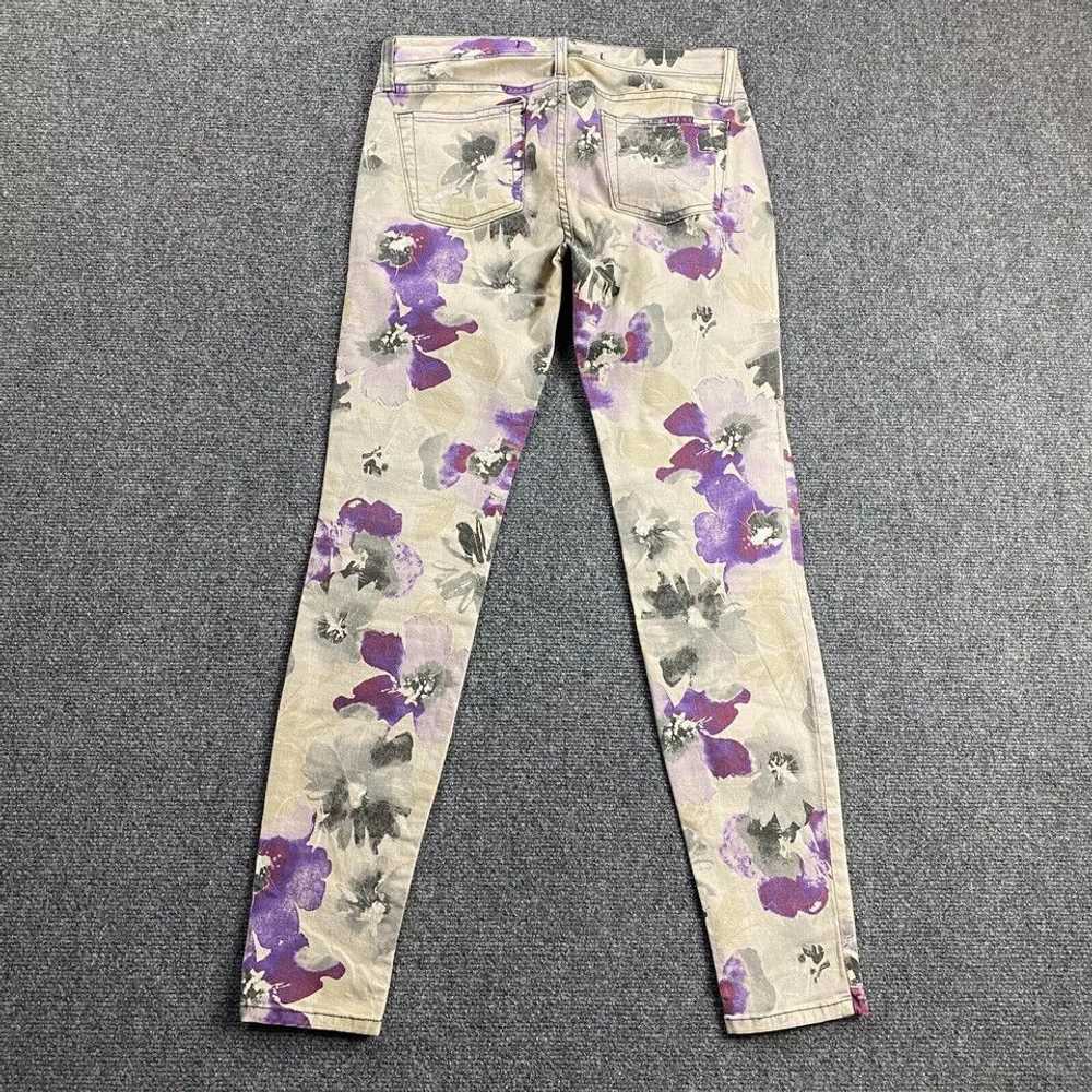 Other Sneak Peek Jeans Juniors 7 Floral Skinny St… - image 8