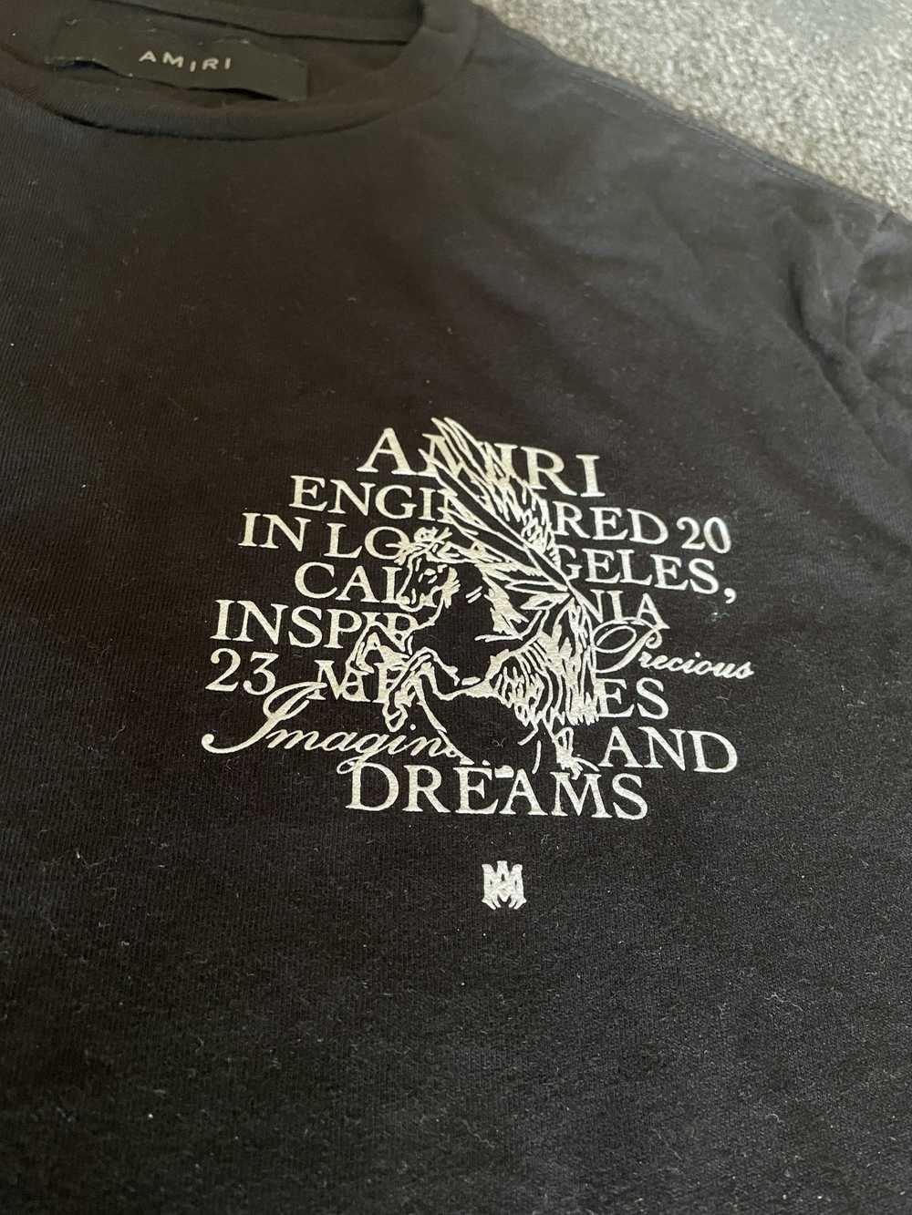 Amiri Amiri men's black t shirt size s like m - image 4