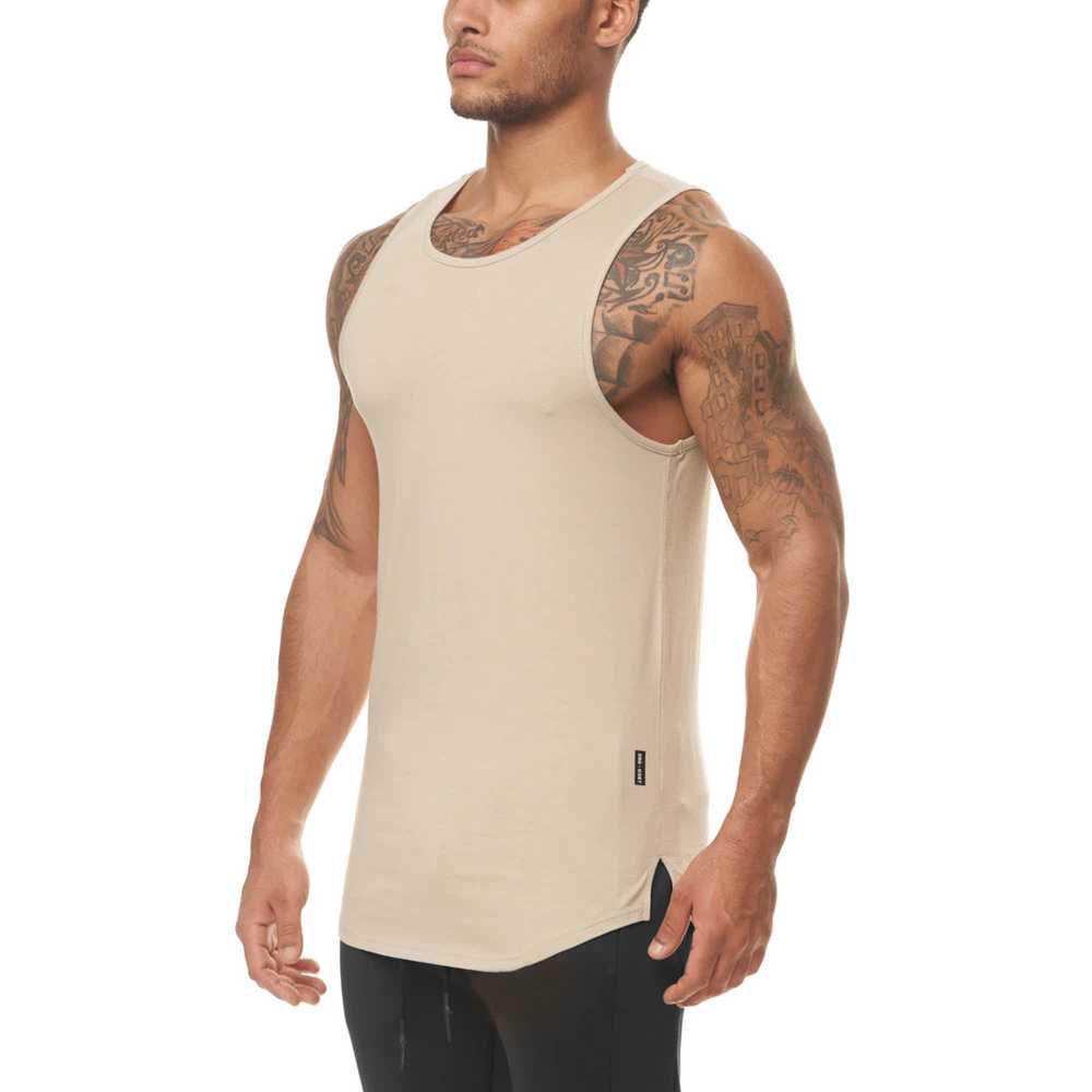 ASRV 0397. Supima® Tank Top - Sand Smoke - image 2