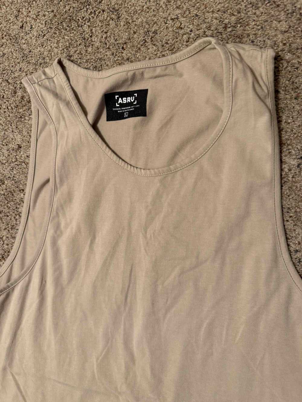 ASRV 0397. Supima® Tank Top - Sand Smoke - image 5