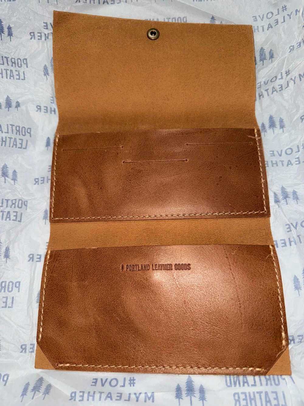 Portland Leather Cappuccino Rancher Wallet - image 2