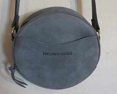 Portland Leather Circle Crossbody - image 1