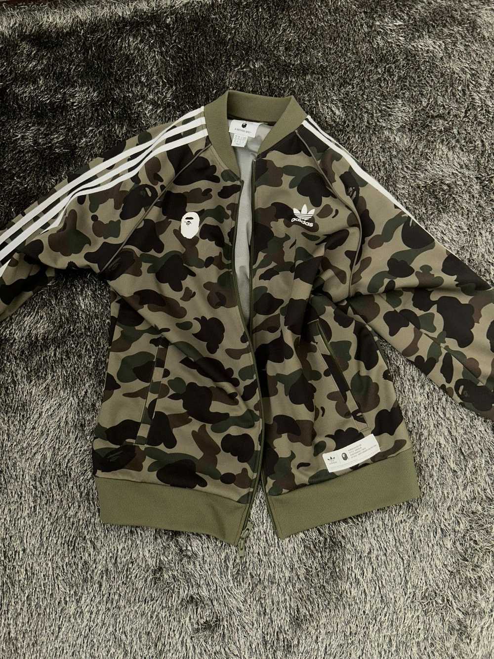 Adidas × Bape medium olive camo Adidas x Bape tra… - image 1