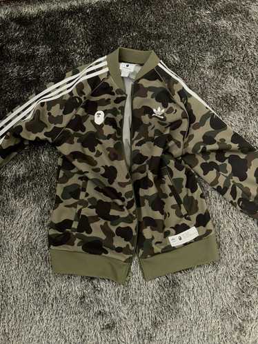 Adidas × Bape medium olive camo Adidas x Bape trac