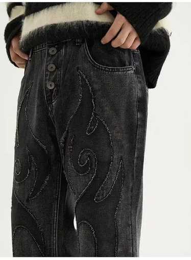 Streetwear Jeans Men Hip Hop Retro Denim Pants