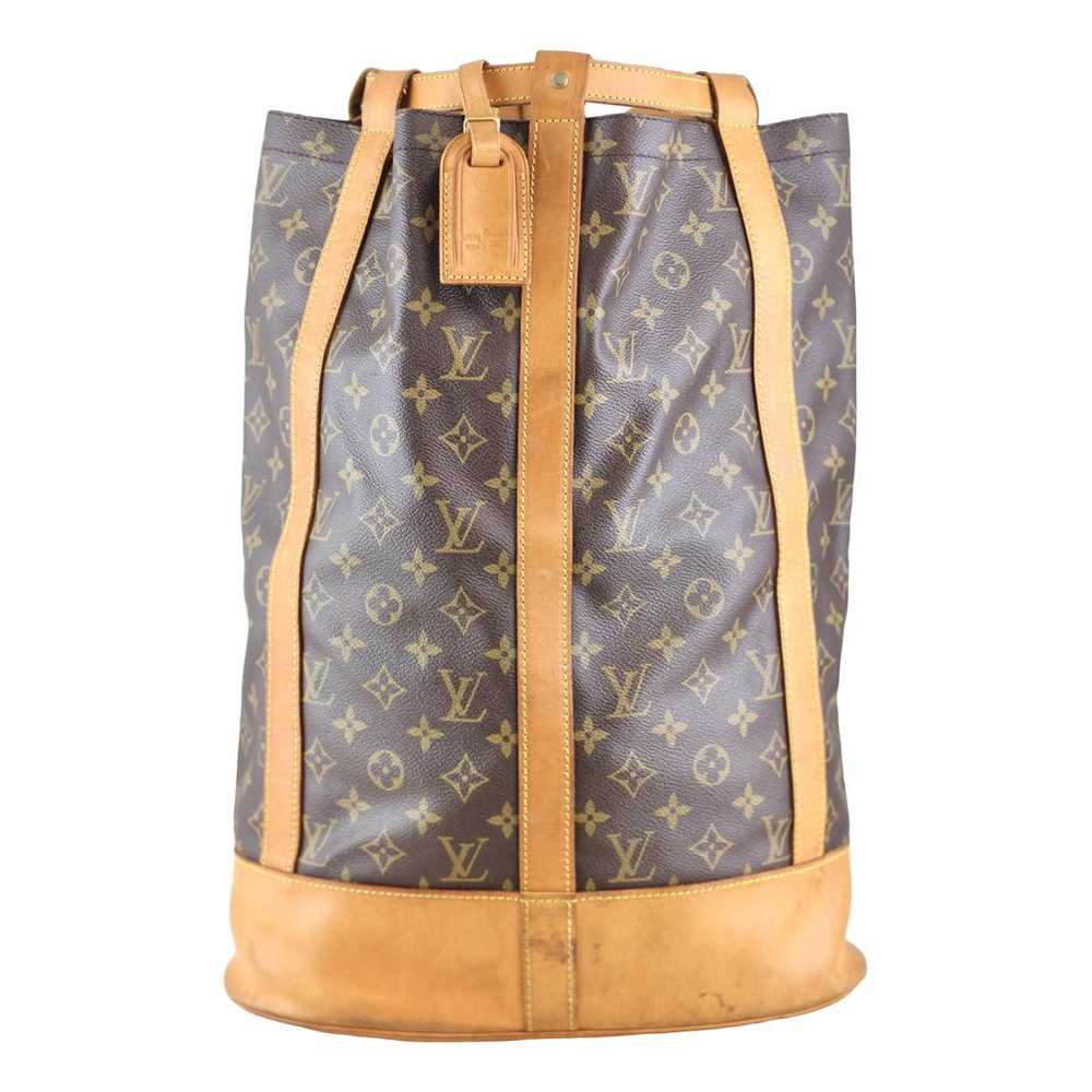 Louis Vuitton Randonnée cloth backpack - image 1