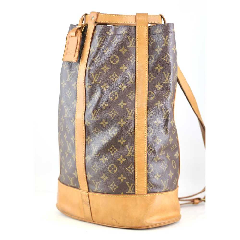 Louis Vuitton Randonnée cloth backpack - image 5