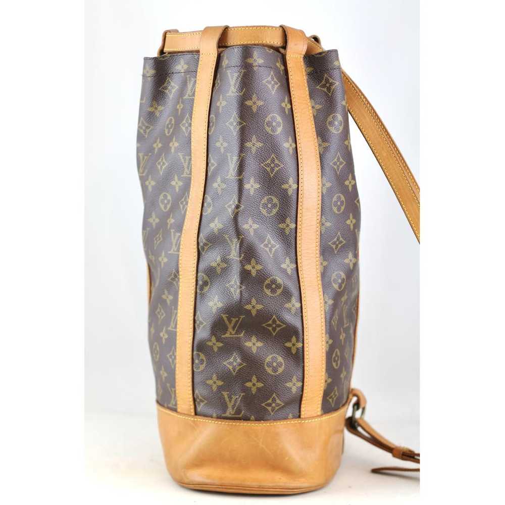 Louis Vuitton Randonnée cloth backpack - image 6