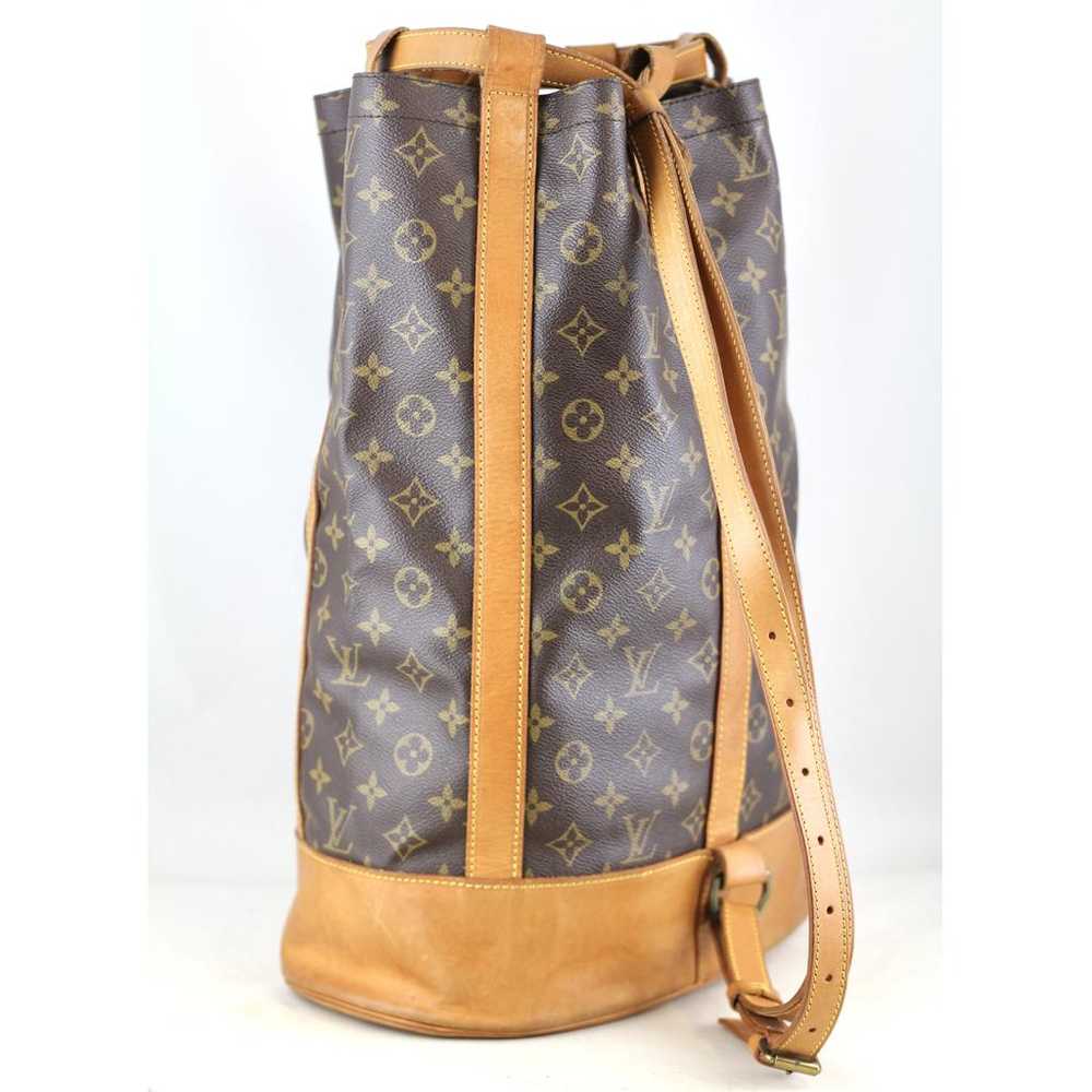 Louis Vuitton Randonnée cloth backpack - image 7