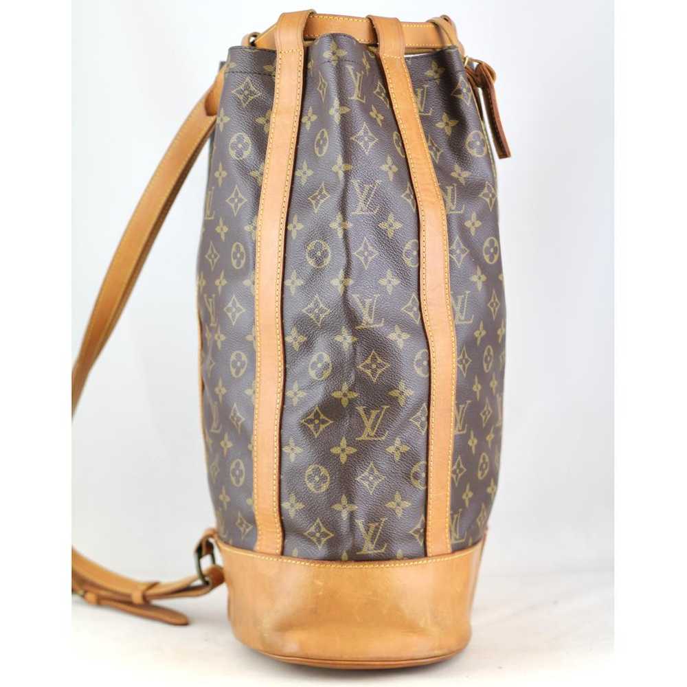 Louis Vuitton Randonnée cloth backpack - image 9