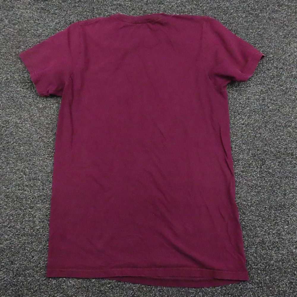 Adidas Red Maroon Breathable Short Sleeve Casual … - image 7