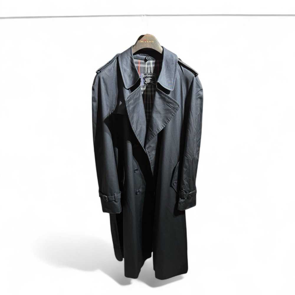 Burberry BURBERRYS London Black Trench Coat Made … - image 1