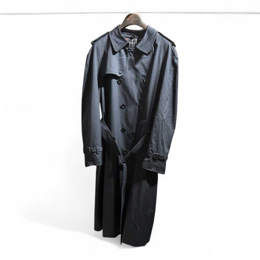 Burberry BURBERRYS London Black Trench Coat Made … - image 2