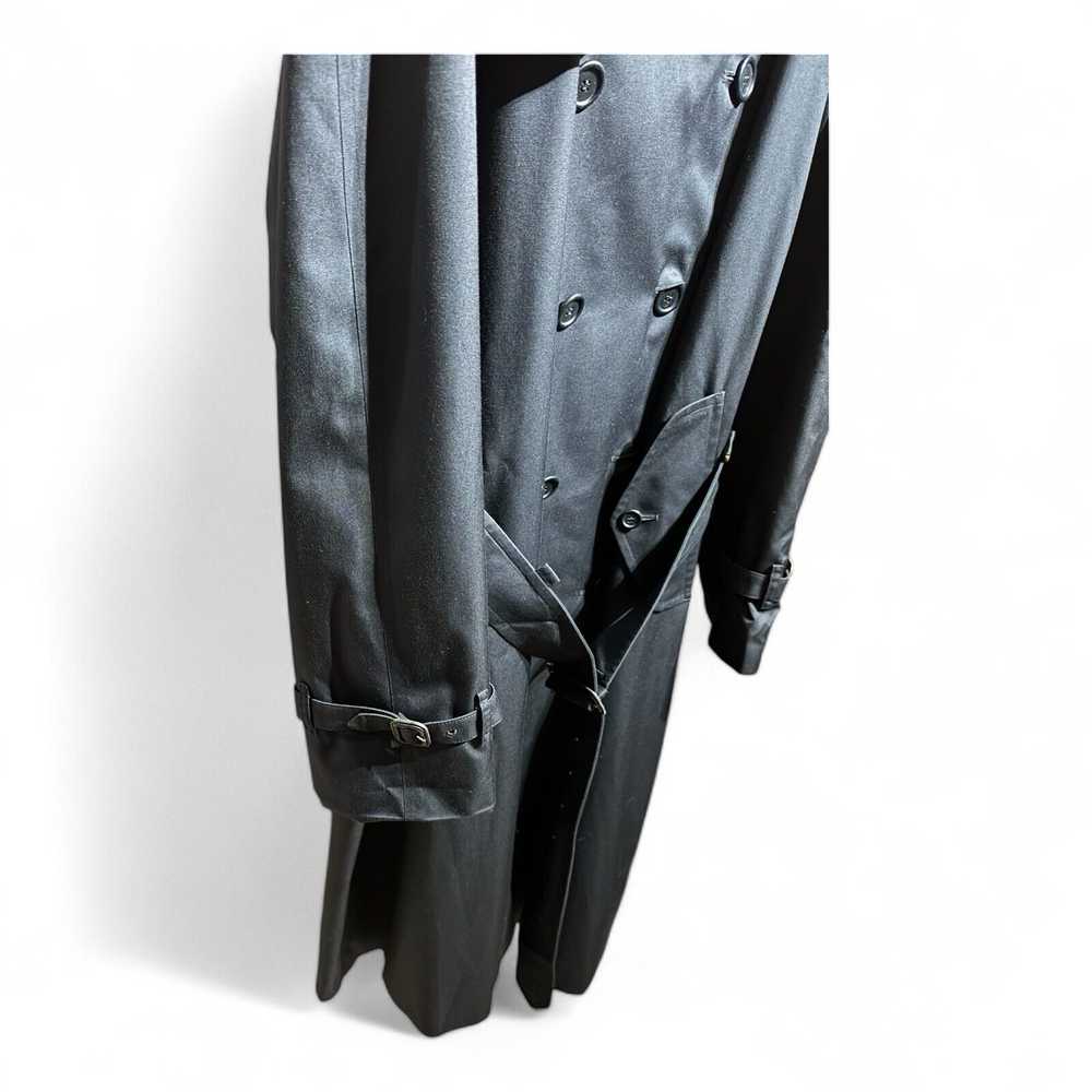 Burberry BURBERRYS London Black Trench Coat Made … - image 8