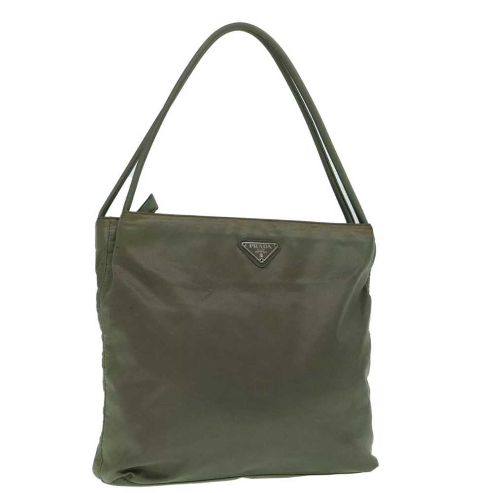 Prada Khaki Synthetic Tote Bag (Pre-Owned) - image 12