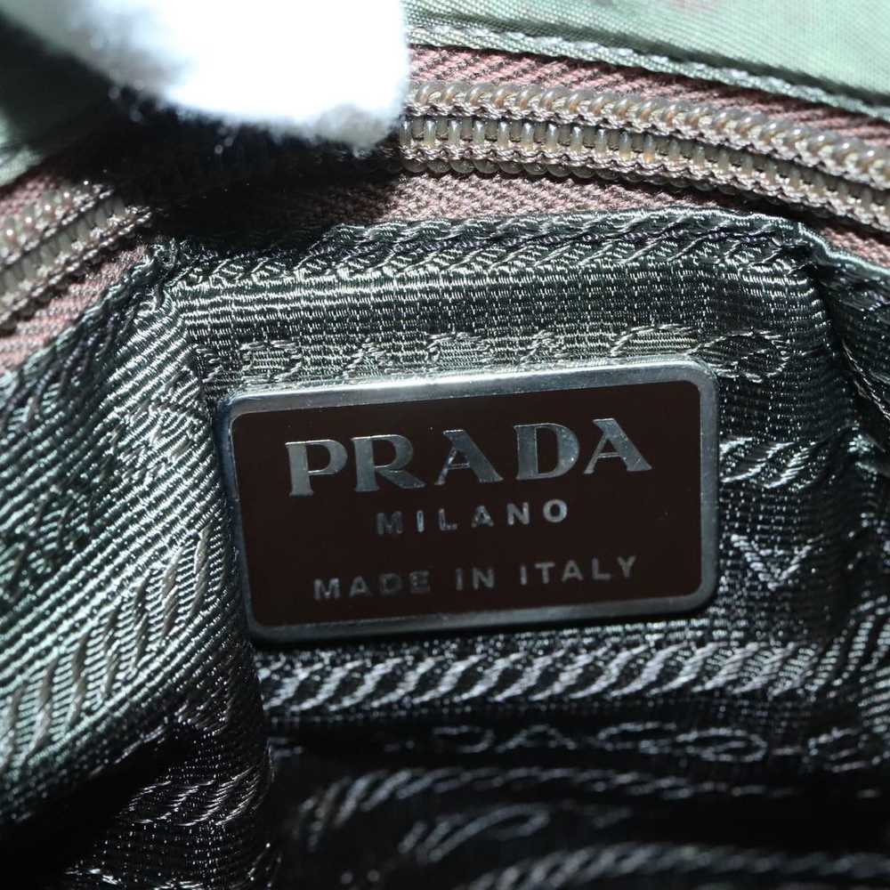 Prada Khaki Synthetic Tote Bag (Pre-Owned) - image 8