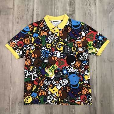 Bape × Nigo BAPE Milo Animal Safari polo shirt a … - image 1