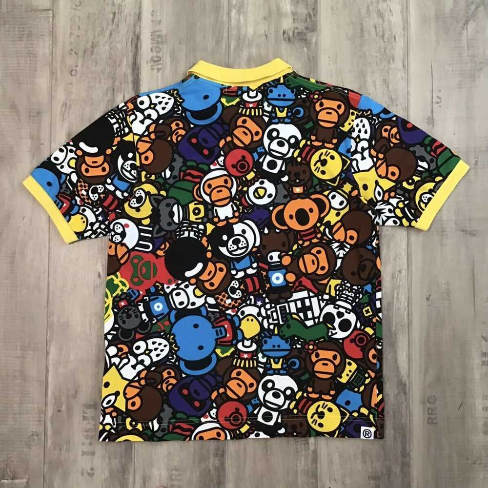 Bape × Nigo BAPE Milo Animal Safari polo shirt a … - image 2