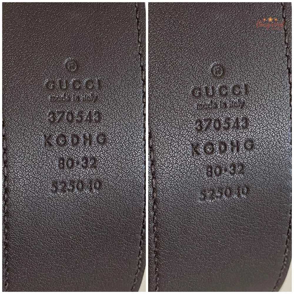 Gucci Gucci Brown GG Supreme Gold Interlocking G … - image 9