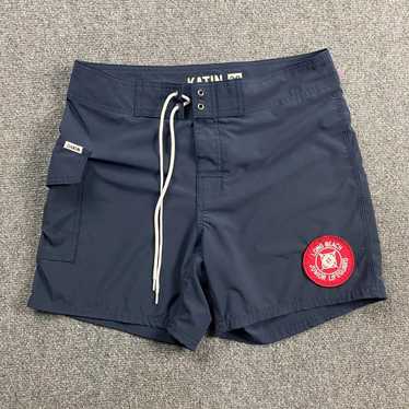 Katin Katin Swim Trunks Men's 30 Navy Blue Drawst… - image 1