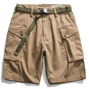 Custom 20SS Indigo Union Japan Khaki Pocket Shorts