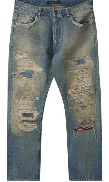 Undercover Undercover 68 Red Yarn Denim AW04 2004