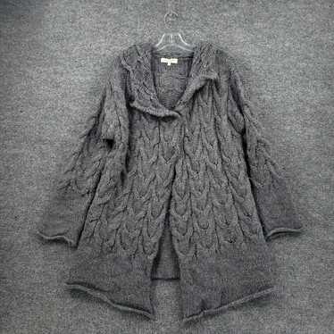 Vintage Cocogio Sweater Womens M Medium Black Car… - image 1