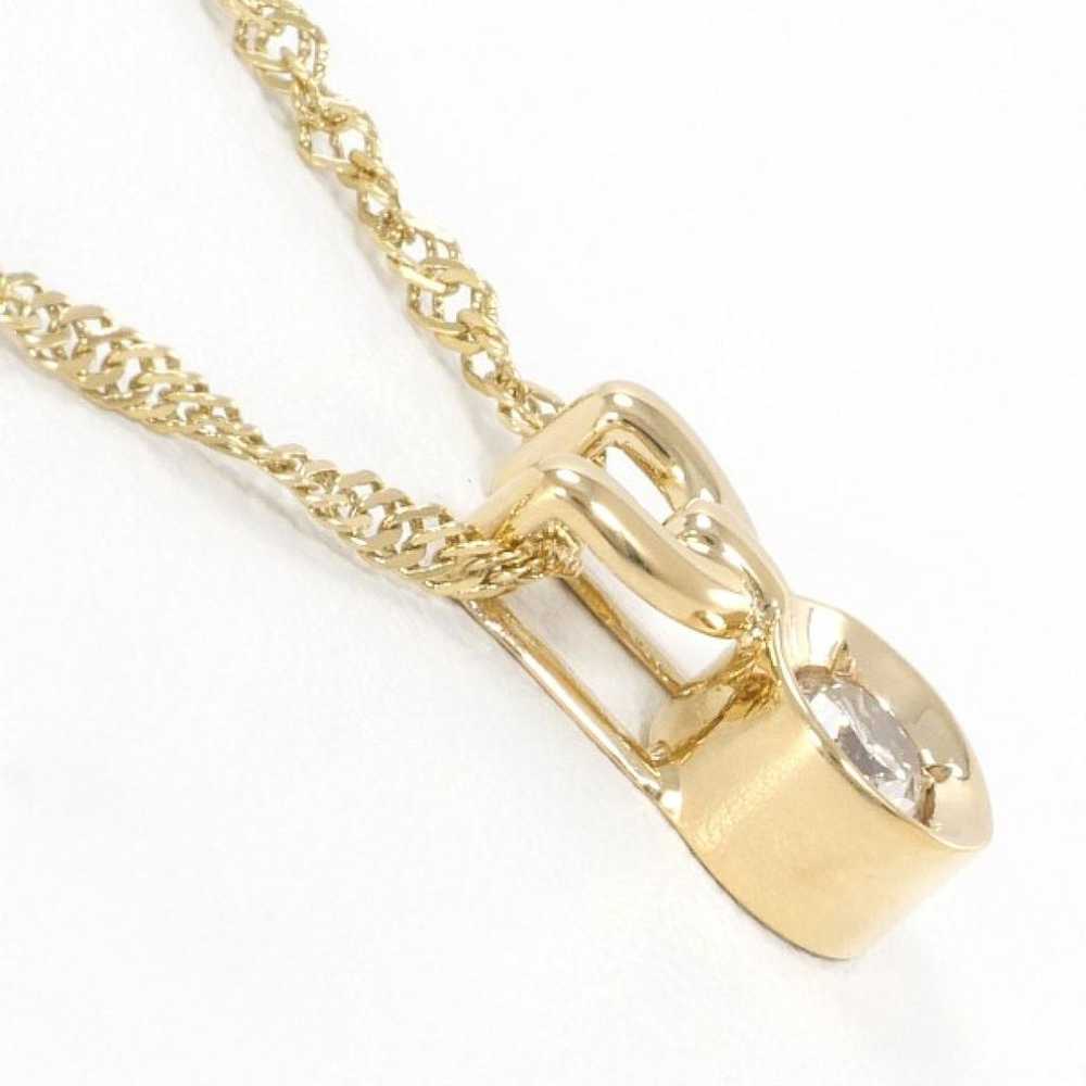 Non Signé / Unsigned Yellow gold necklace - image 2