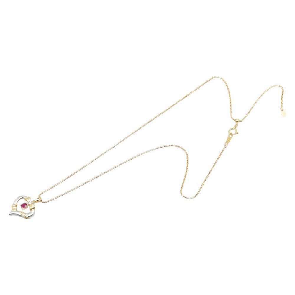 Non Signé / Unsigned Yellow gold necklace - image 4