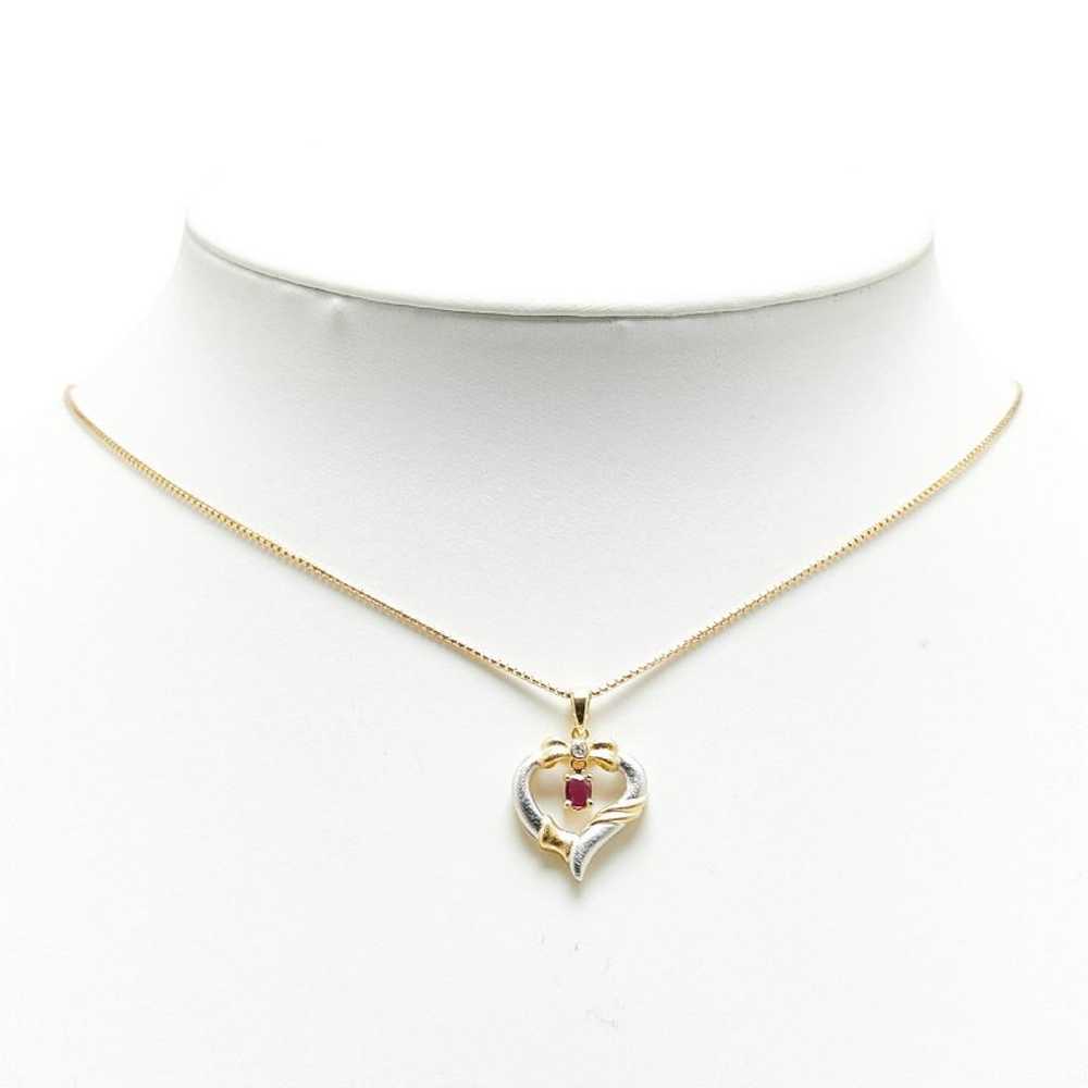 Non Signé / Unsigned Yellow gold necklace - image 8