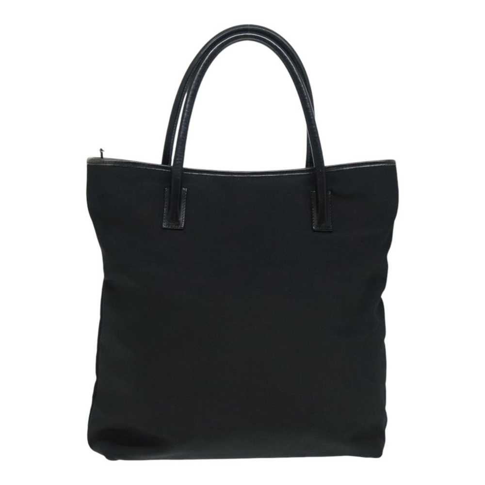 Gucci Black Canvas Tote Bag (Pre-Owned) - image 2