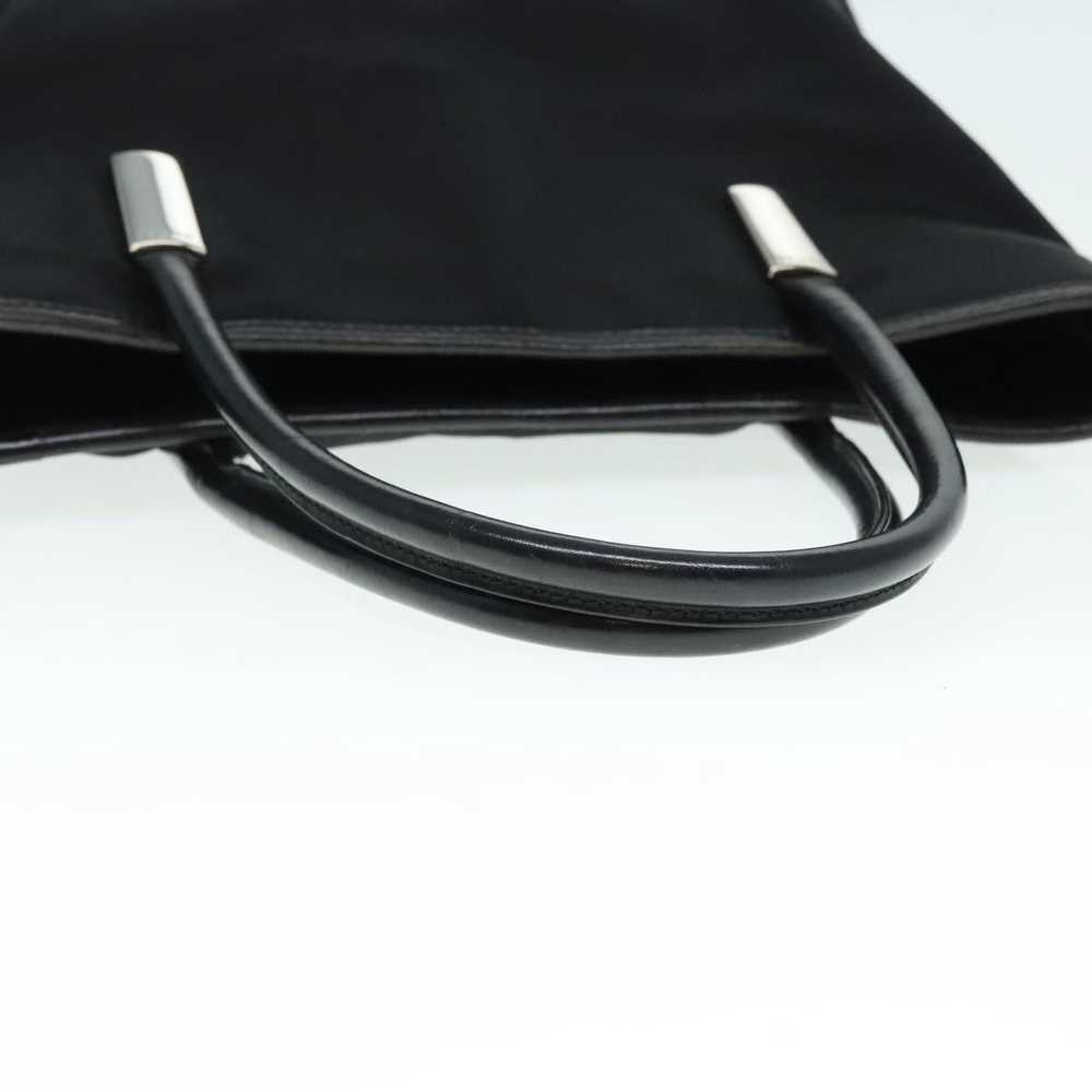 Gucci Black Canvas Tote Bag (Pre-Owned) - image 5