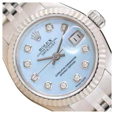 Rolex Lady DateJust 26mm white gold watch