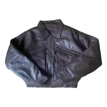 Non Signé / Unsigned Leather jacket - image 1